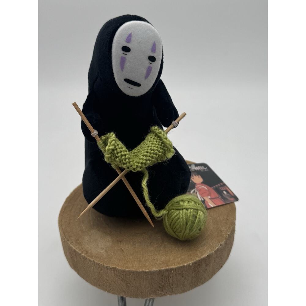 Nakayoshi No-Face Ghibli Spirited Away plush Knitting 6”